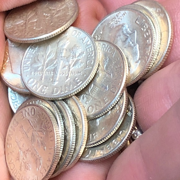 90% silver old dimes - Picture 8 of 9